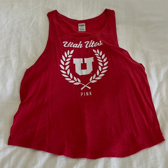 PINK Victoria's Secret Tops - University of Utah tank